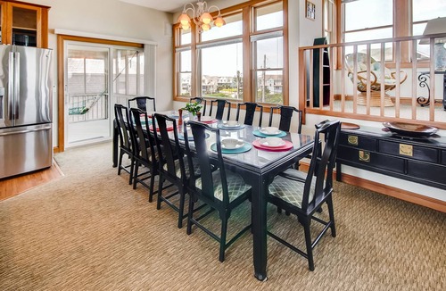 Buxton House | Premier Oceanfront Dog Friendly Home with Elevator, Hot Tub, and Tiki Bar