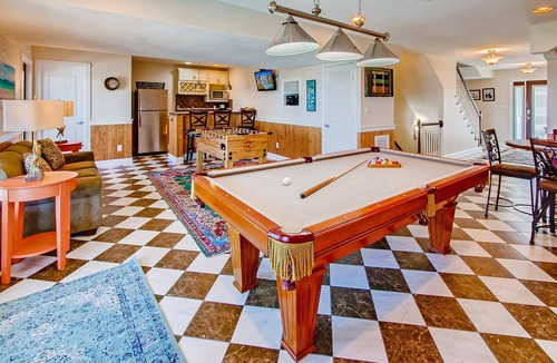 Salvo House | Premier Oceanfront Dog Friendly with Pool, Hot Tub, Elevator, Theater, Tiki Bar