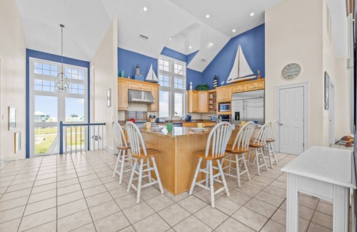 Hatteras House | Premier Oceanfront Dog Friendly w/Pool, Elevator, Hot Tub, Theater & Game Rooms