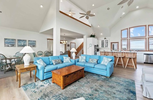 Hatteras House | Premier Oceanfront Dog Friendly w/Pool, Elevator, Hot Tub, Game Room, and More!