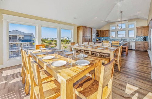 Hatteras House | Premier Oceanfront Dog Friendly w/Pool, Hot Tub, Elevator, Theater & Game Rooms