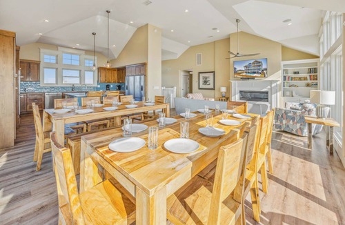 Hatteras House | Premier Oceanfront Dog Friendly w/Pool, Hot Tub, Elevator, Theater & Game Rooms