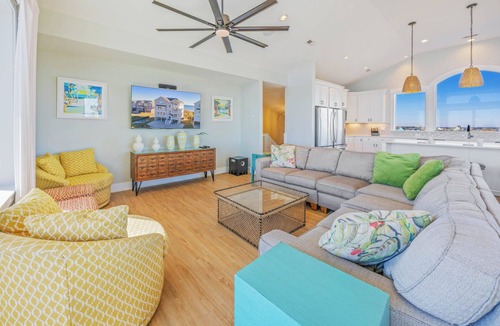 Hatteras House | Premier Oceanfront Dog Friendly w/Pool, Hot Tub, Elevator, Theater, Much More