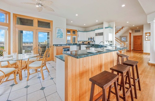 Hatteras House | Premier Oceanfront Dog Friendly w/Pool, Elevator, Hot Tub, Theater, Game Room