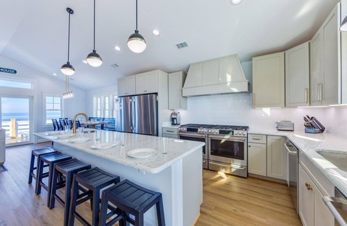Hatteras House | Premier Oceanfront Dog Friendly w/Pool, Hot Tub, Elevator, Outdoor Lounge, More
