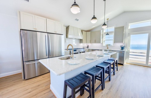 Hatteras House | Premier Oceanfront Dog Friendly w/Pool, Hot Tub, Elevator, Outdoor Lounge, More