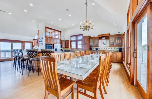 Buxton House | Premier Soundfront Dog Friendly w/Pool, Hot Tub, Elevator, Theater & Game Rooms