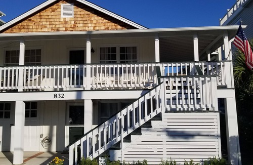 South End Cottage | Prickly Pear Cottage, Upper Unit - 3 bedroom charmer on south Wrightsville Beach