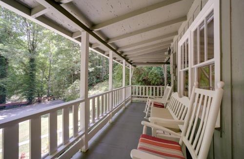 Bryson City House | Private Fire Pit and Creek Bryson City Retreat!