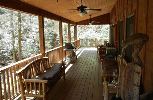 Brevard Cabin | Private Home on Former Summer Camp w/Trout Pond, Fields & More