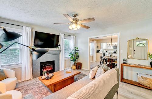 Terry Sanford House | Private Hot Tub and Cold Plunge Fayetteville Gem!