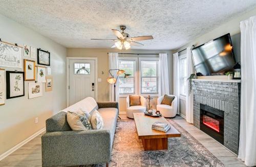 Terry Sanford House | Private Hot Tub and Cold Plunge Fayetteville Gem!