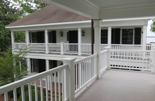 Minnesott Beach House | Private infinity pool, hot tub, tennis/basketball court on the Neuse River!