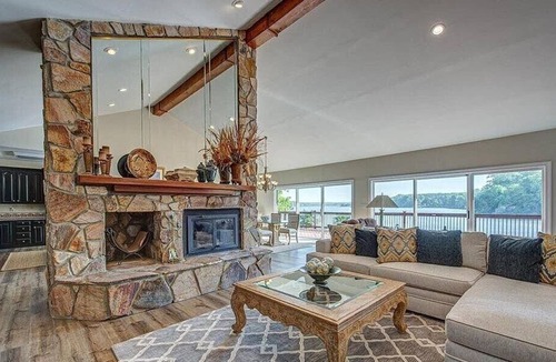Steele Creek House | Private Lakeside Oasis - Newly Renovated - Spacious Interior - Movie Theater