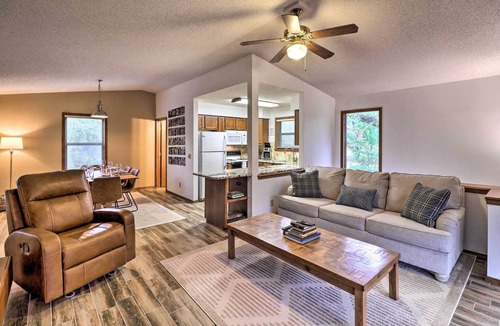 Lone Rock House | Private Riverfront Home on the White River!