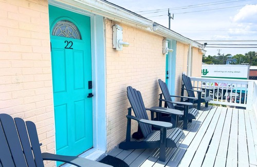 Carolina Beach Apartment | Private studio next to Ocean Beach Side Stay #22