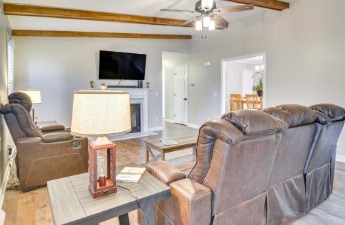 Wallburg House | Private Yard and Deck High Point Home Base!
