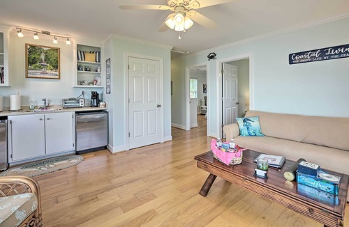 Belhaven Condo | Prized Riverfront Condo w/ Fishing On-Site!