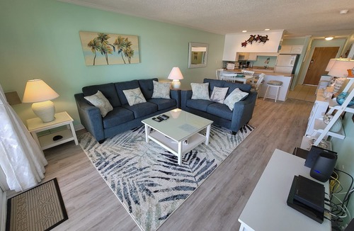 Topsail Beach Condo | Queens Grant A-103 – Ocean Views & Cozy Comfort