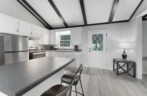 Morganton House | Quiet Mountaintop Vista w/Hot tub and Fire pit