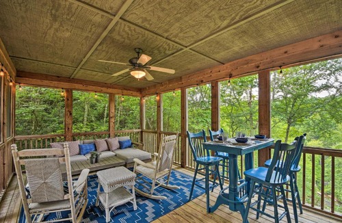 Sapphire House | Quiet Riverfront Escape with Deck and Fly Fishing!