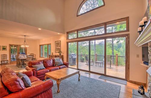 Sapphire House | Quiet Riverfront Escape with Deck and Fly Fishing!