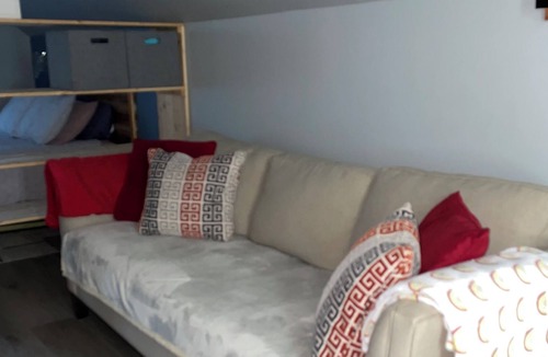 Olivia Apartment | Quiet studio appt. above standalone garage - military/healthcare/TDY preferred