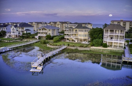 Shell Island House | RARE Oceanside 5BR Waterfront Home w/pvt Dock!