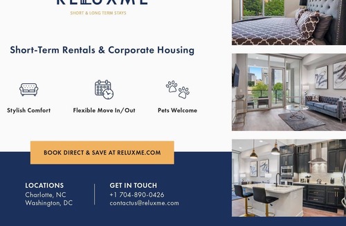 Dixie - Berryhill Apartment | Reluxme Lux Apt Near Lake Wylie w/ Gym + Pool
