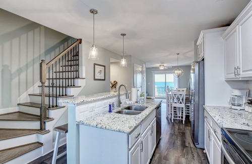 Sneads Ferry House | Revive! Oceanfront Home | Pool | Hot Tub | Elevator