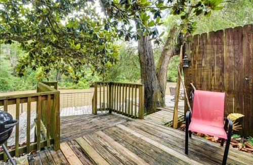 Fairhope House | Riverfront Angler's Cabin in Fairhope w/Deck!