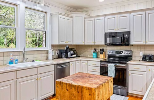 Sapphire House | Riverfront Cabin, Sauna, 3BD, Private Trail Access