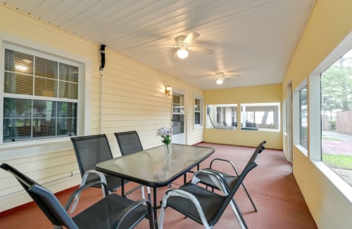 Edenton Condo | Riverfront Edenton Condo w/Porch & Boat Ramp!