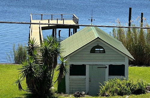 Palatka House | Riverfront Home with DOCK- South Historic District- Bring Your Boat!