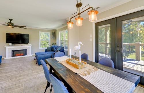 Ernul House | Riverfront Pollocksville Home with Private Beach!