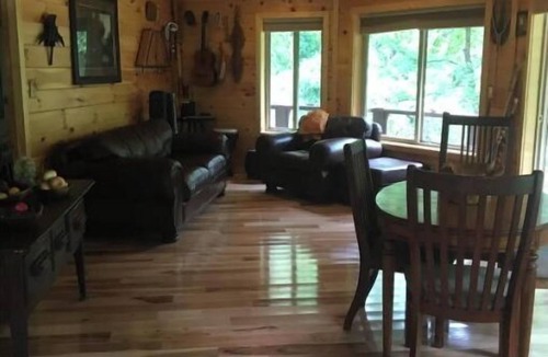 Hot Springs Cabin | Riverfront! Private, short walk to town