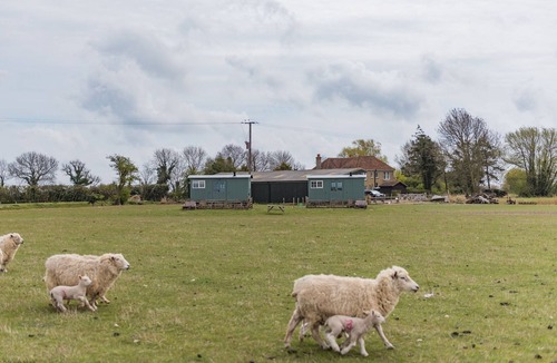 St Mary's Bay Cabin | Romney Marsh Huts by Bloom Stays - beautiful shepherds hut that sleeps 4 guests in 2 bedrooms