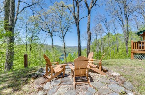 Topton House | Rustic Topton Cabin with Game Room and Private Hot Tub