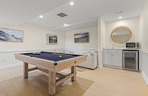 Rodanthe House | SALE! Oceanfront HGTV Dream Home! Hot Tub, Pool table, Game Room, Ocean Views!