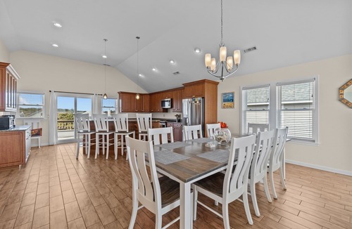 Duck House | Sanderling home with amazing oceanfront views from top two floors