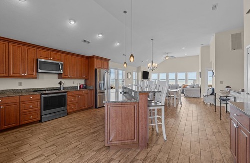 Duck House | Sanderling home with amazing oceanfront views from top two floors