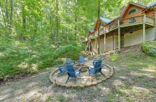 Sapphire House | Scenic Blue Ridge Cabin Rental with Resort Amenities