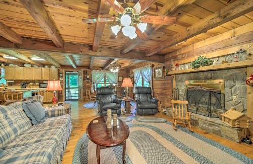 Highlands House | Scenic Creekside Cabin with Wraparound Porch!