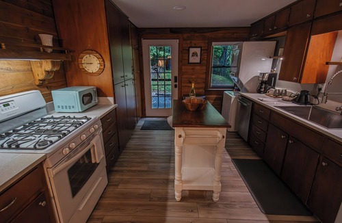 Sylva Cabin | Scenic Falls Cabin - Luxury Retreat w/Private 65’ Waterfall & Natural Pool
