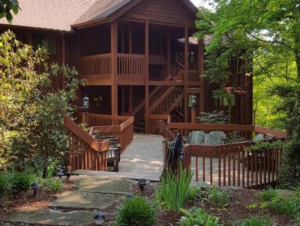 Lake Toxaway Apartment | SCENIC OVERLOOK- Toxaway Falls