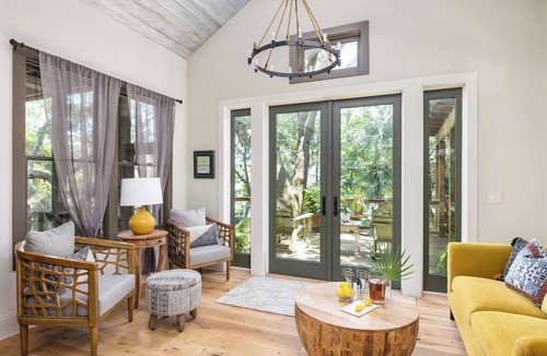 Folly Beach House | Sea Haven - Walkable Folly Beach Retreat with Heated Saltwater Pool & Peaceful Outdoor Spaces