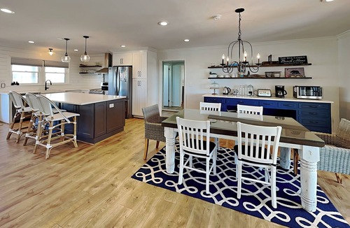 Topsail Beach House | Sea Ya Beaches | Canalfront + Covered Porch!