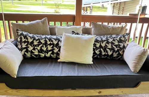 Burgaw Cabin | Secluded cabin on 30+acres w/trails, 4hole golf, river access, pond,dog friendly