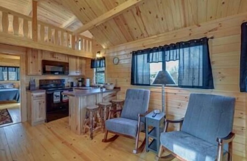 Traphill House | Secluded hillside cabin with mountain views!