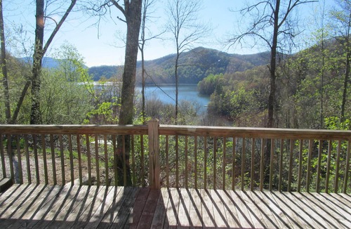 Topton Cabin | Secluded, lake view with hot tub, billiards, ping pong & hammock
